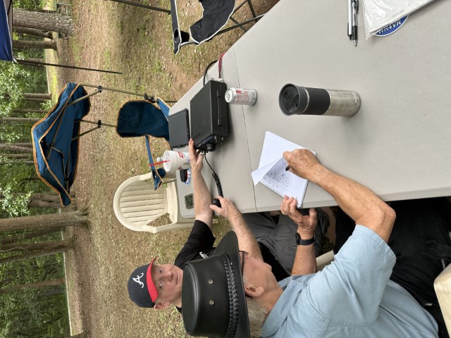 Field Day Tower Trailer with Beam Setup